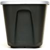 imageHOMZ 4Pack Durable Molded Bin Plastic Storage Containers wLids 10 Gallon Blue  Stackable Organizer Totes and Boxes for Bedroom Kitchen and Garage OrganizationBlack