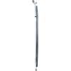 imageHomz TLeg Clothes Ironing Board Portable Compact Foldable Standard Size Adjustable Height with Foam Pad ampamp Cotton Cover Charcoal GrayCharcoal Gray
