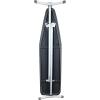imageHomz TLeg Clothes Ironing Board Portable Compact Foldable Standard Size Adjustable Height with Foam Pad ampamp Cotton Cover Charcoal GrayCharcoal Gray