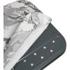 imageHomz TLeg Clothes Ironing Board Portable Compact Foldable Standard Size Adjustable Height with Foam Pad ampamp Cotton Cover Charcoal GrayGray Marble