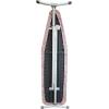 imageHomz TLeg Clothes Ironing Board Portable Compact Foldable Standard Size Adjustable Height with Foam Pad ampamp Cotton Cover Charcoal GrayPink Peony