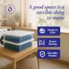 imageHOMZ 10Pack Snaplock Small Clear Plastic Storage Organizer Bins wLids 6 Quart Gray  Stackable Container Boxes for Bedroom Bathroom Garage and Office OrganizationWhite Lid