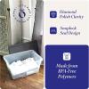 imageHOMZ 10Pack Snaplock Small Clear Plastic Storage Organizer Bins wLids 6 Quart Gray  Stackable Container Boxes for Bedroom Bathroom Garage and Office OrganizationGray Lid