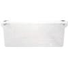 imageHOMZ 4Pack Secure Latch Clear Plastic Storage Organizer Bins 64 Quart Gray Latches  Stackable Container Boxes for Bedroom Bathroom Garage and Office Organization