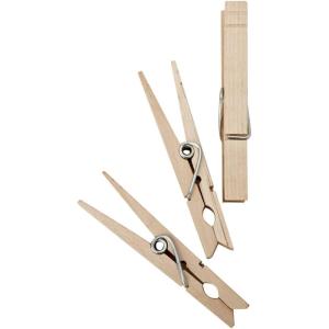 imageHOMZ 1220216 Clothes pin Natural Wood96 Clothespins